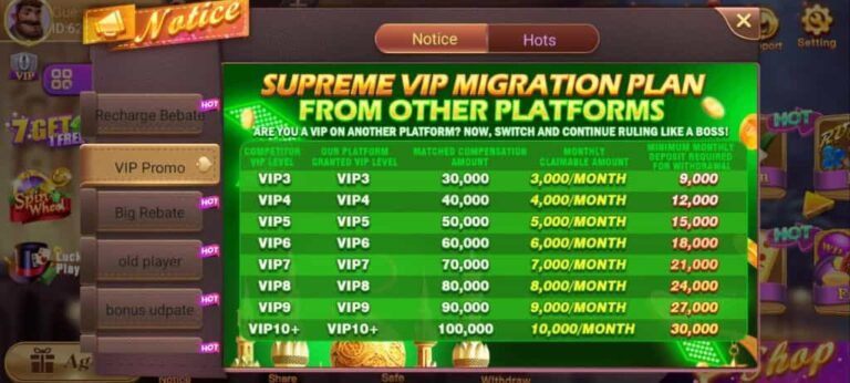 Card Rummy Pakistan VIP Promo